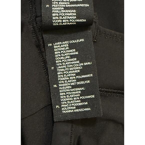 Deep V-Neck Black One-Piece Swimsuit By & Other Stories Size US 8 - Picture 7 of 10